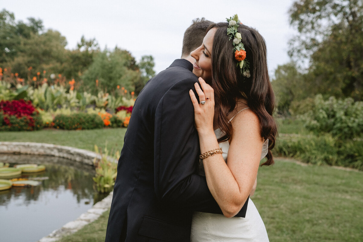 documentary photographer garden greenhouse wedding-176