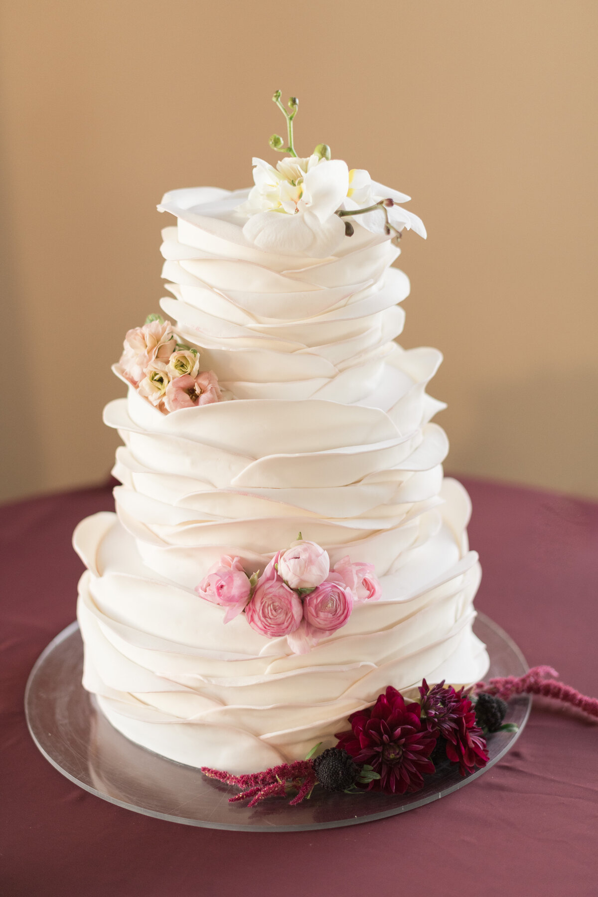The Ambrosia Bakery  Another gorgeous wedding cake from this weekend  too AmbrosiaBakery ambrosiadesigns weddingcake  Facebook