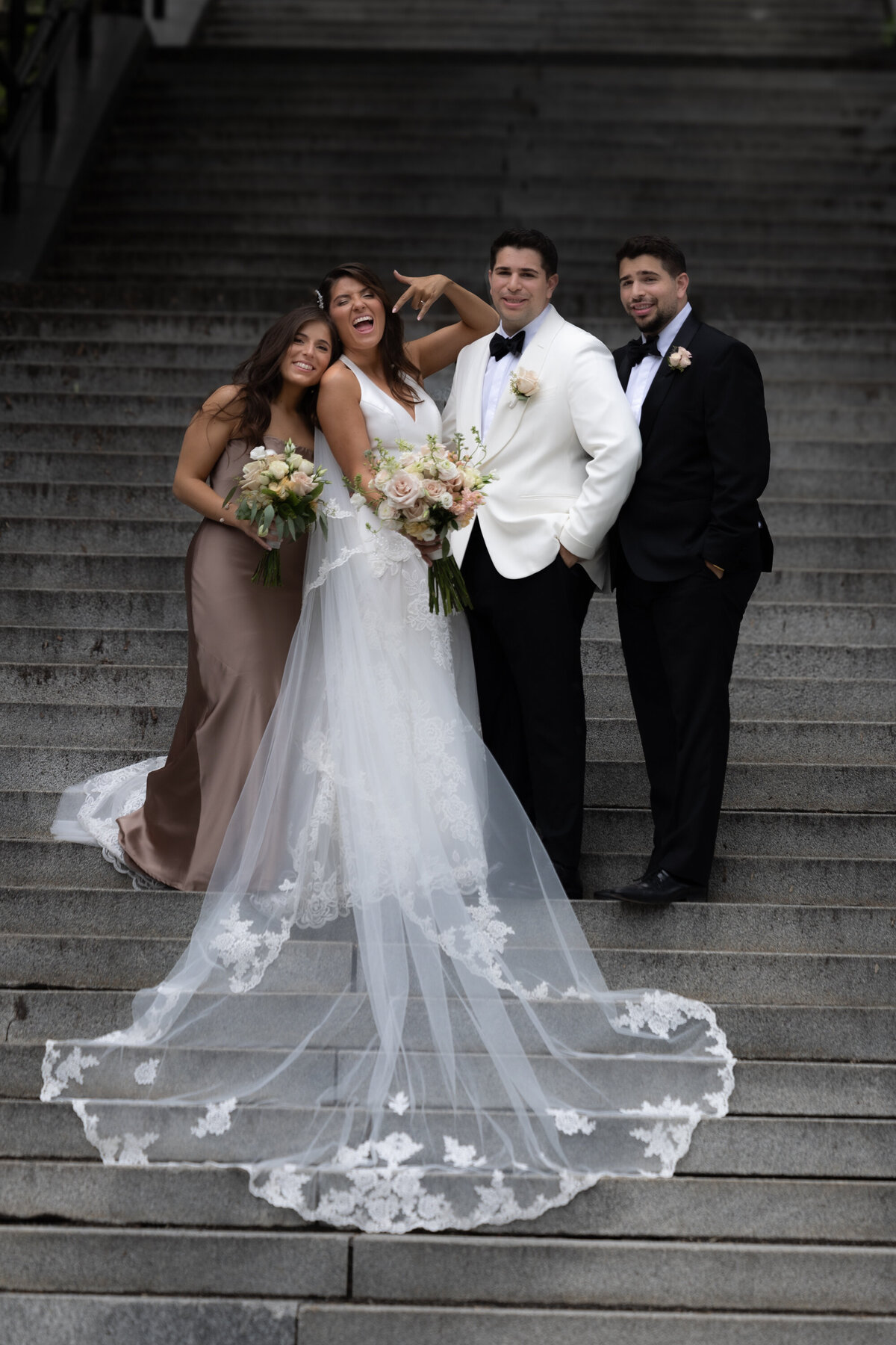 photographie de groupe pour mariage Montréal
