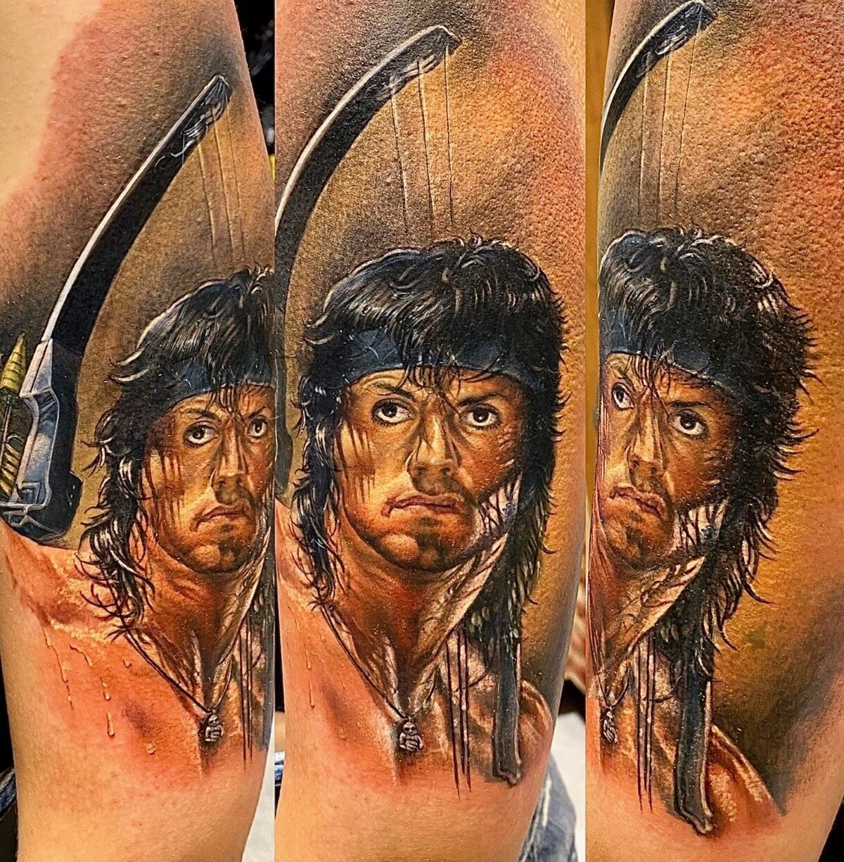 Rambo tattoo
