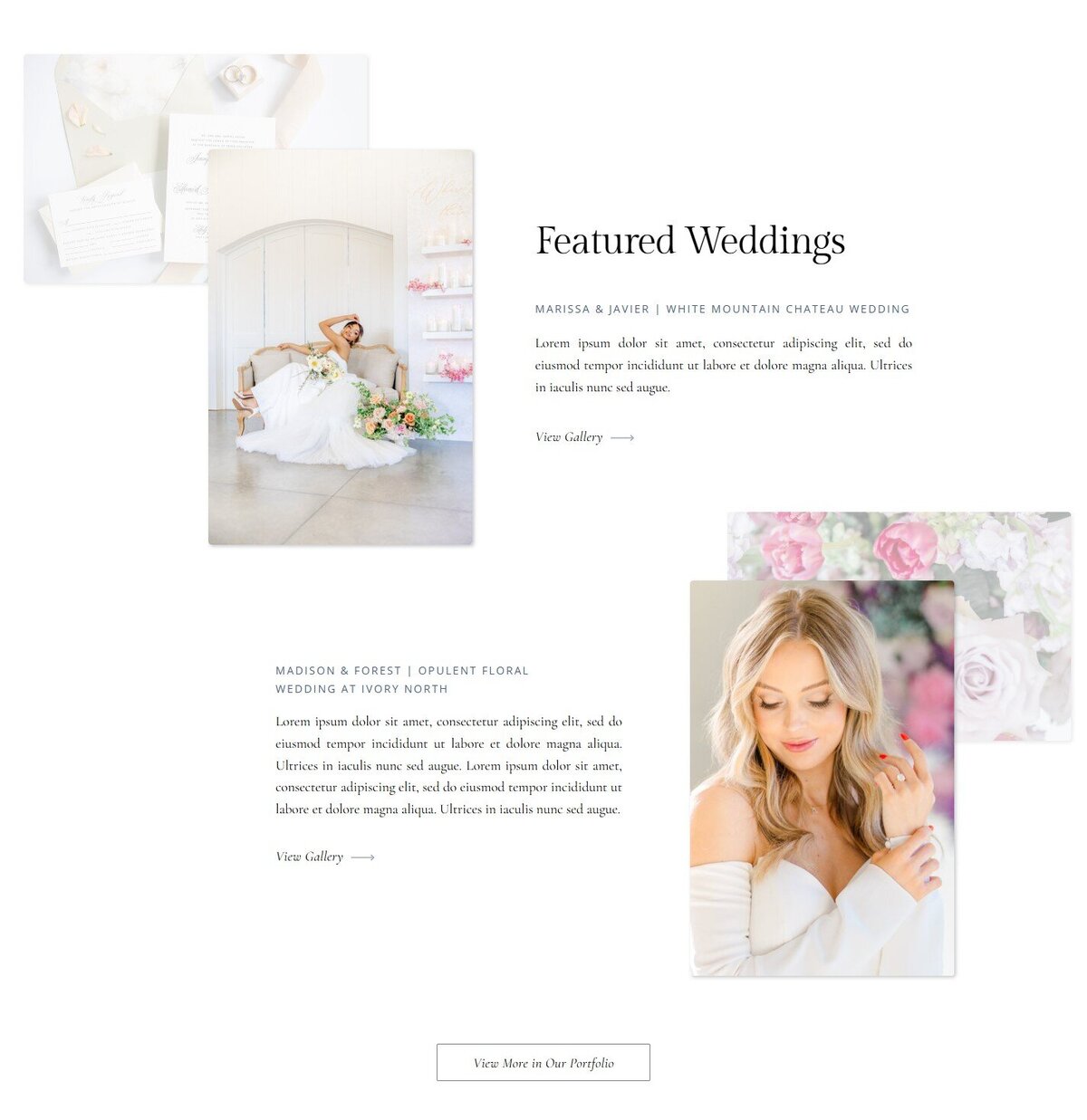 Weddings - Featured Weddings