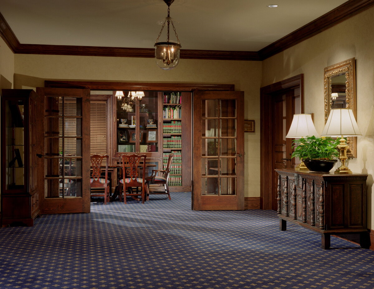 Schley Family Library at the Miller Ward Alumni House