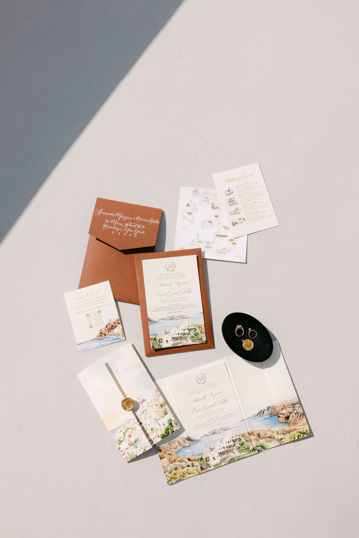 Santorini Elegant Destination Wedding-11