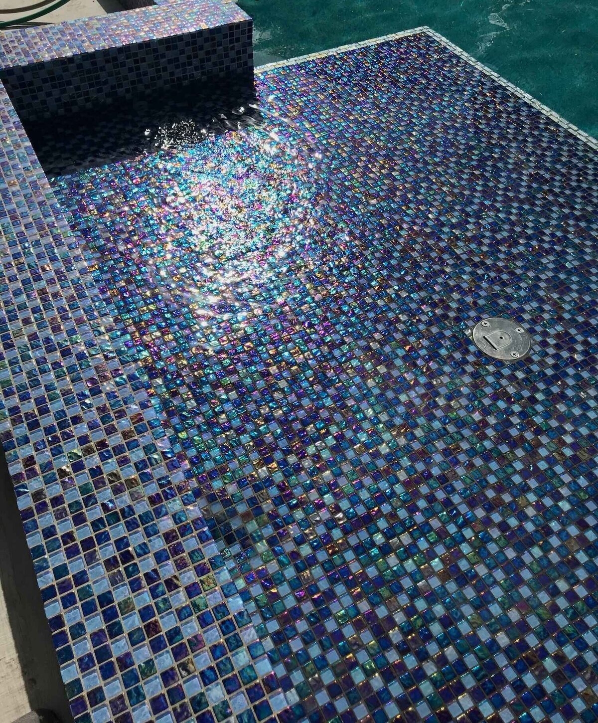 Spa tile closeup