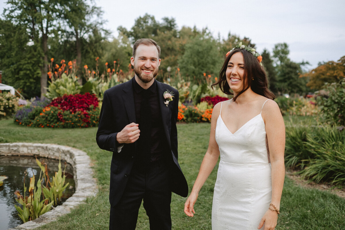 documentary photographer garden greenhouse wedding-183