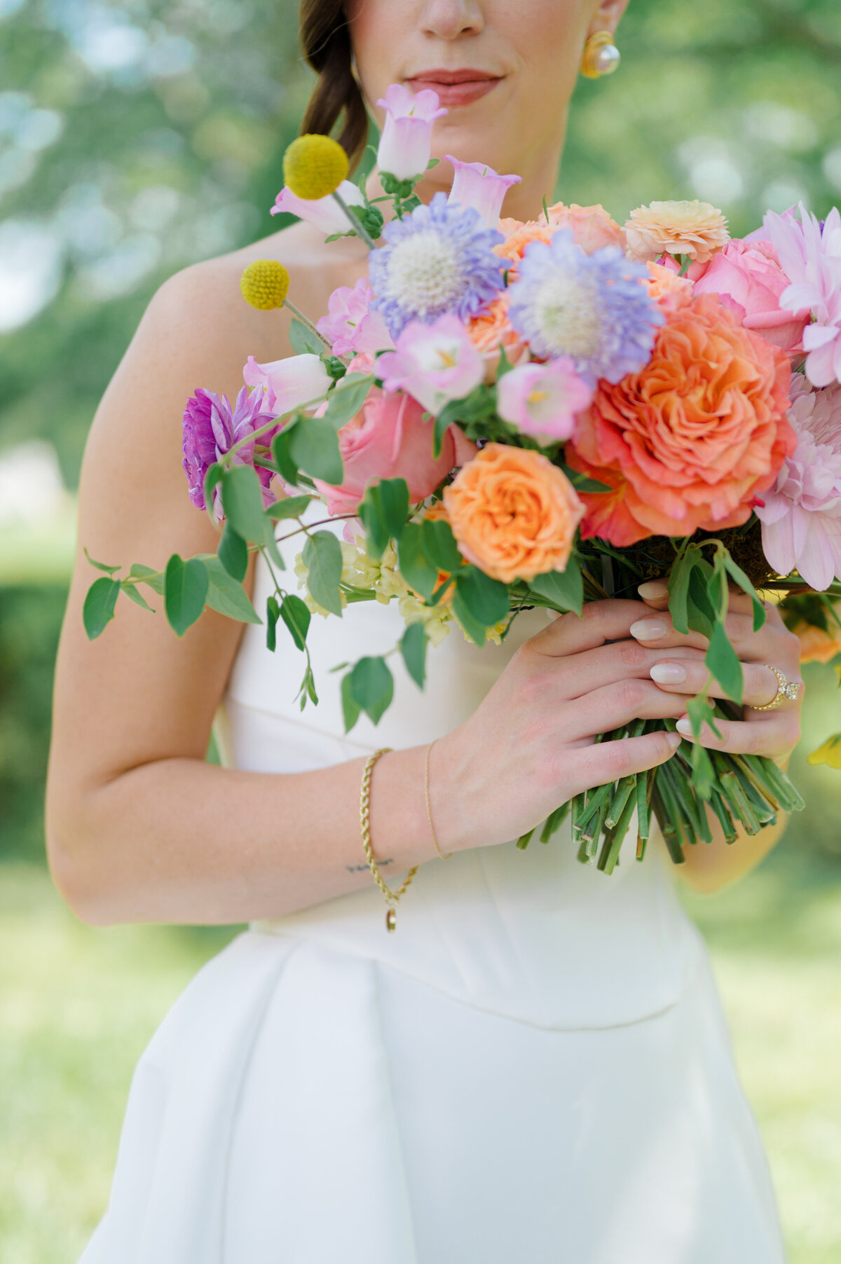 bridal bouquet at Mission Hills Country Club Kansas City wedding