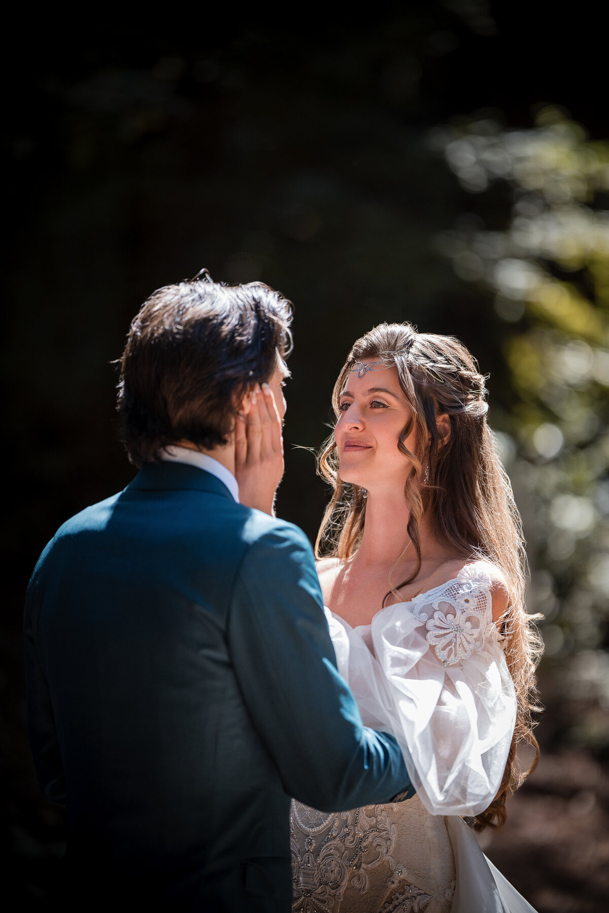 A first look at a destination wedding at Nestldown in Los Gatos, California