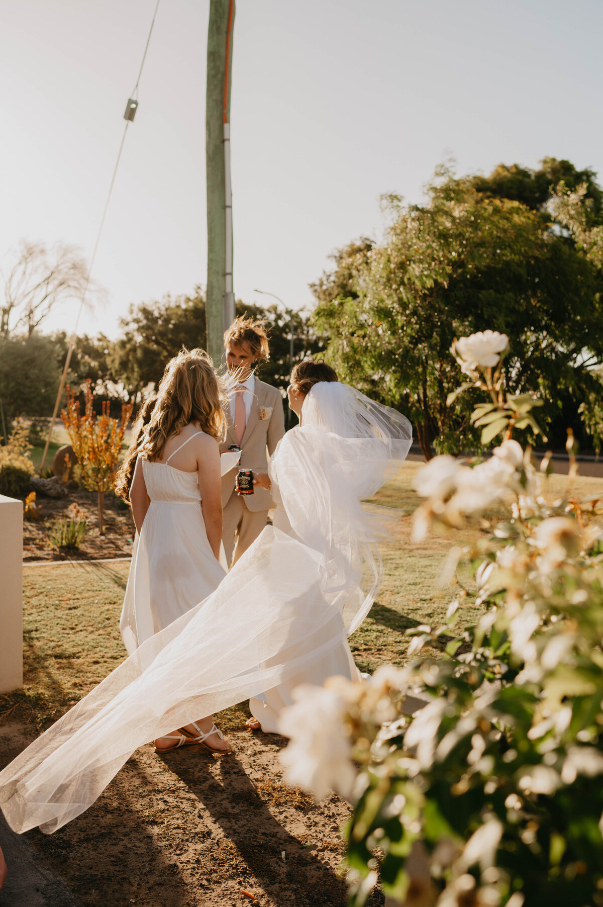 Luxury back yard wedding in Busselton captured by south west and Perth photographer Kalie Creative