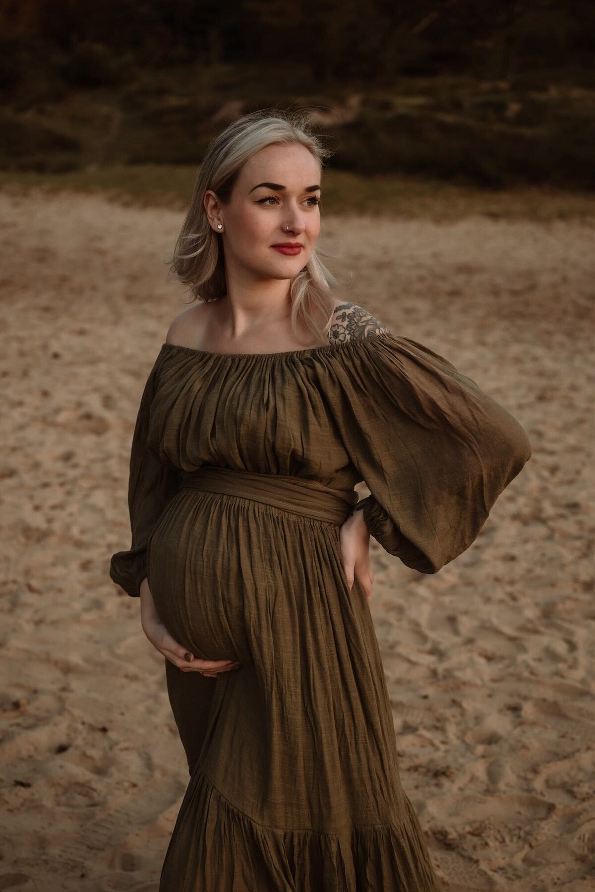 zwangerschapsshoot door fotograaf Eline Hemelt