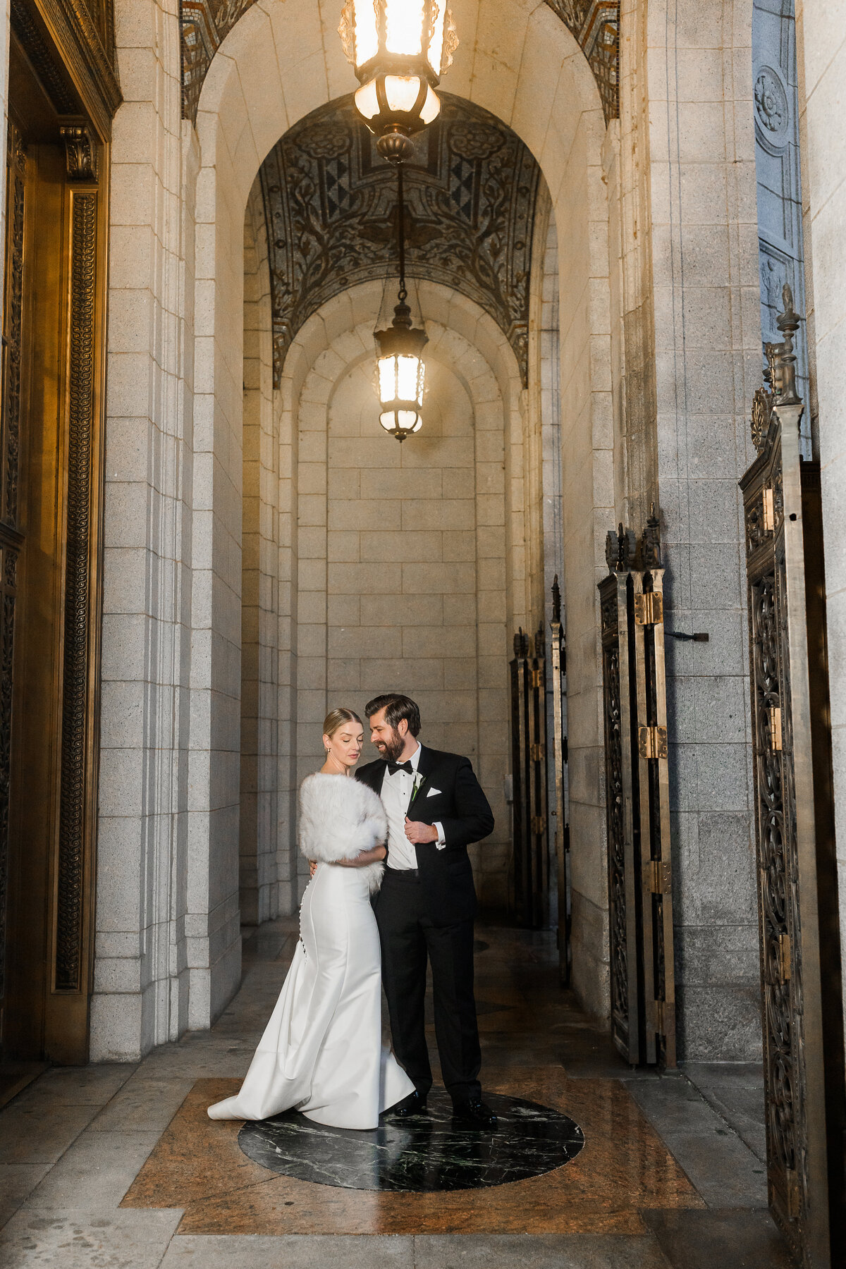 Wedding photos St. Louis Public Library