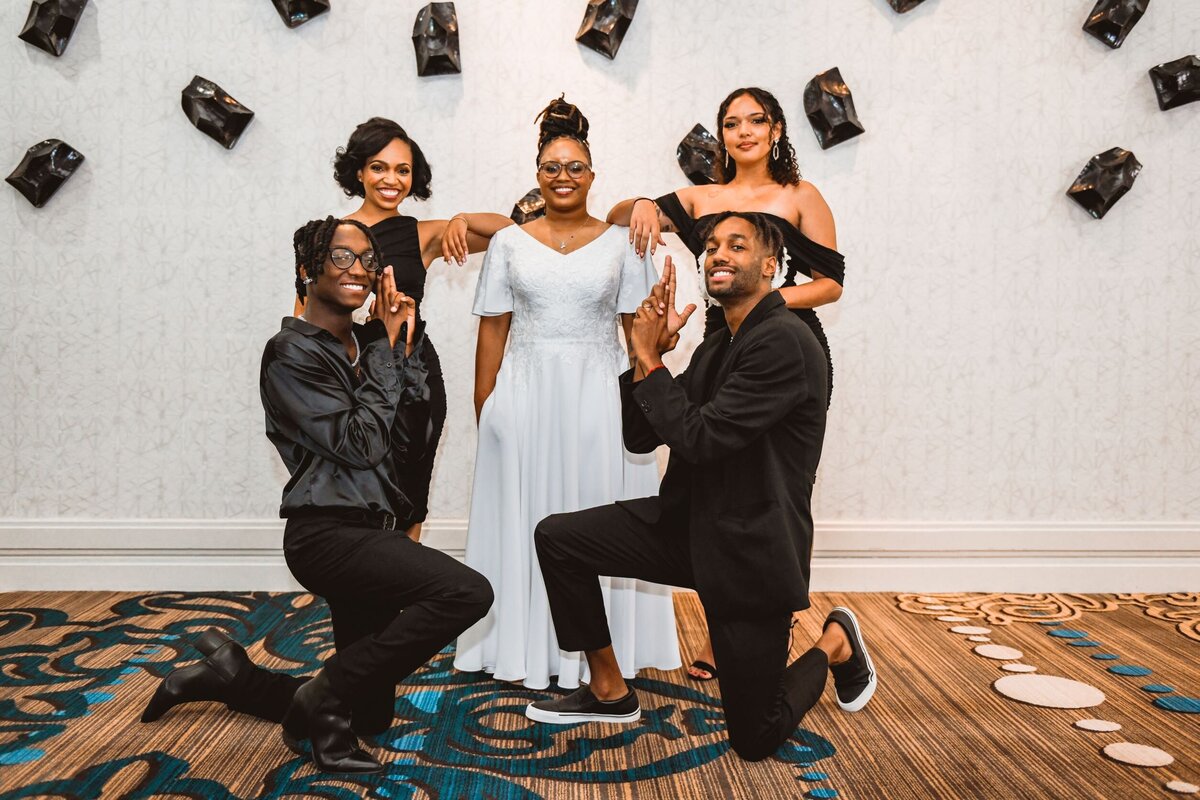 6 - Mahaffey Theater Wedding Bride with Bridal Party - Tampa Bay Wedding Planner