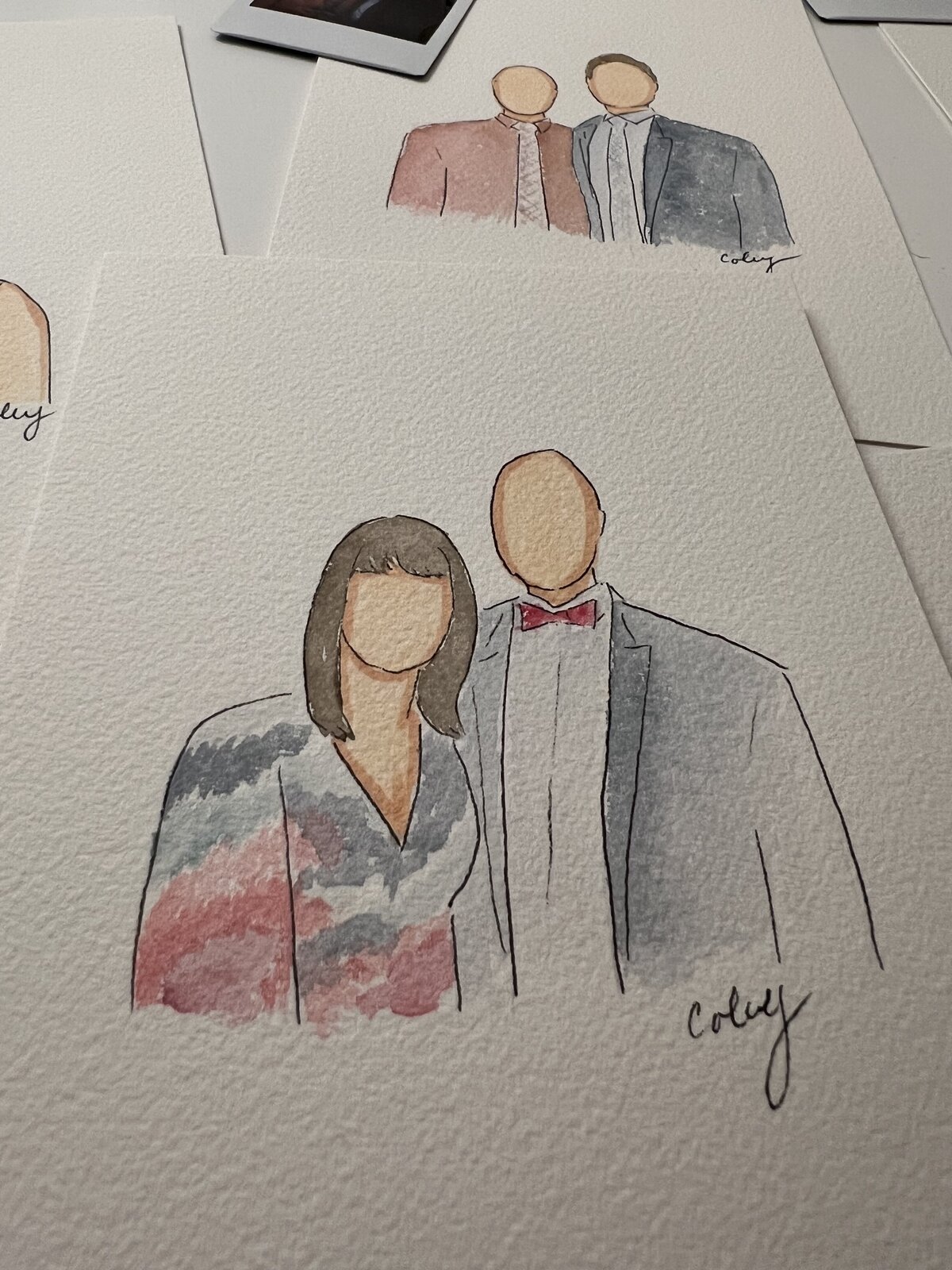 Watercolor Guest Illustration
