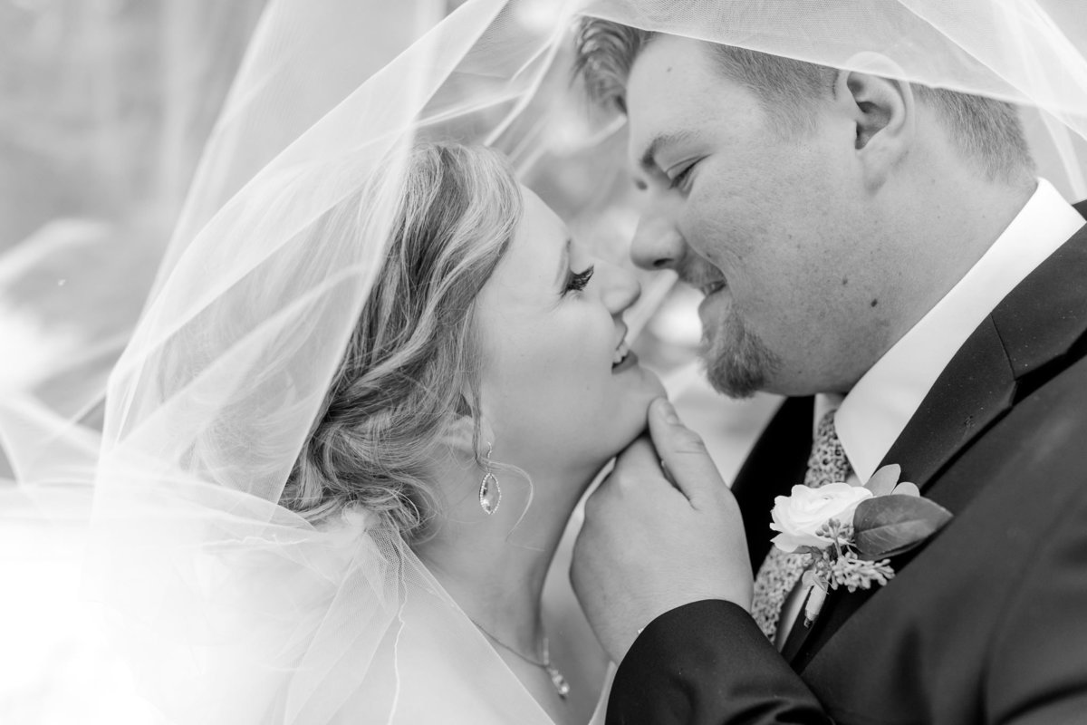 Fargo winder wedding veil photo