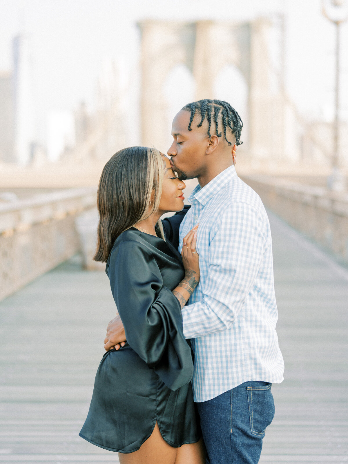 Brooklyn Bridge and DUMBO Sunrise, Engagement Session | Amarachi Ikeji Photography 23