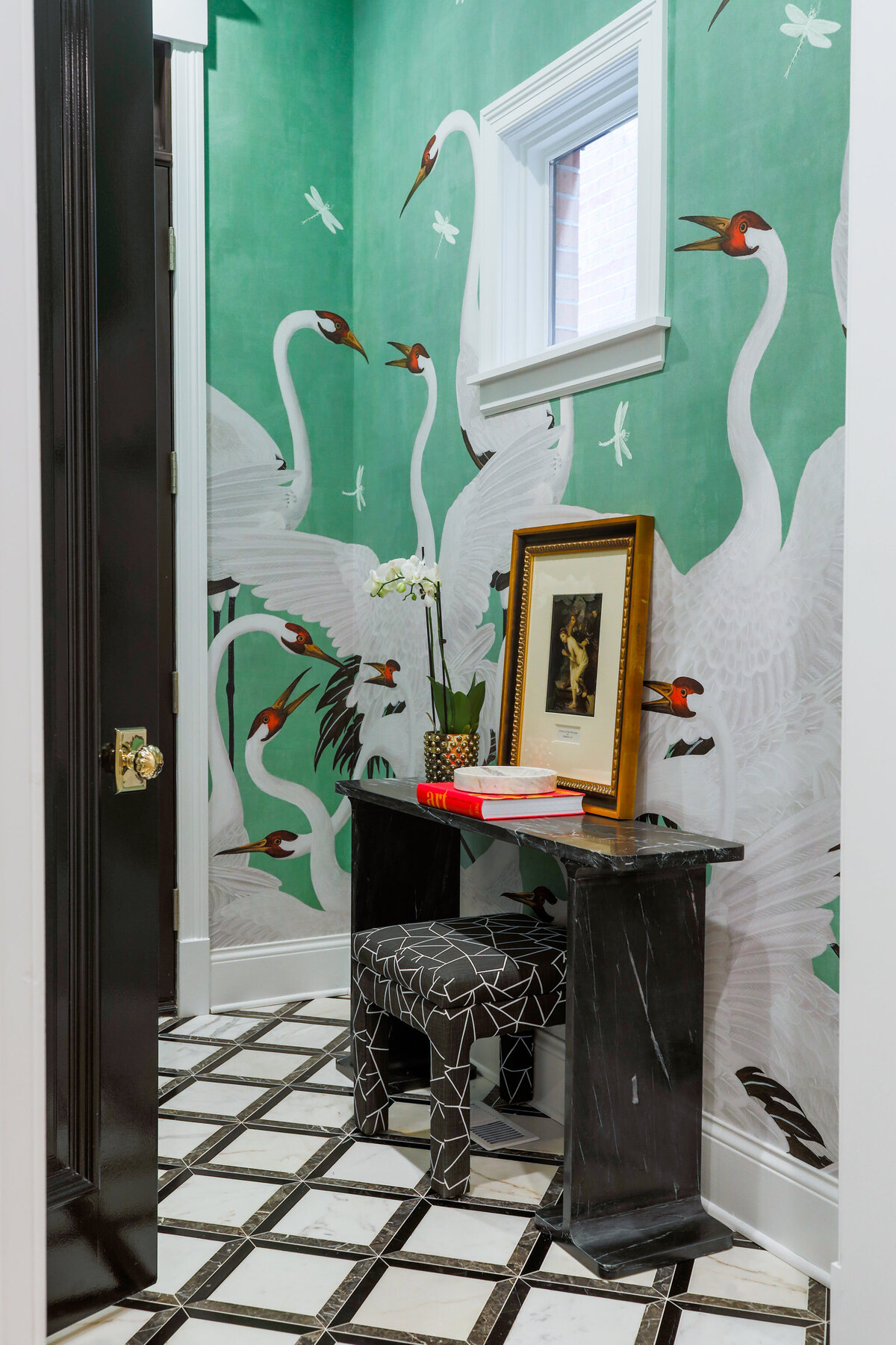 Interior-Photographer-Chicago-Bold-Entryway-Swans