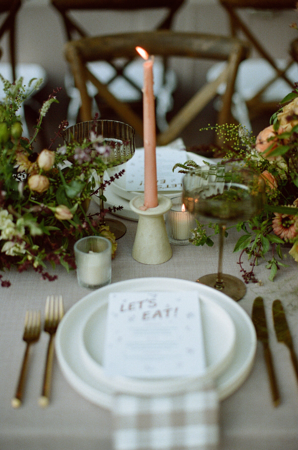 Sibley Events and Design-Al Fresco Dinner Place Setting