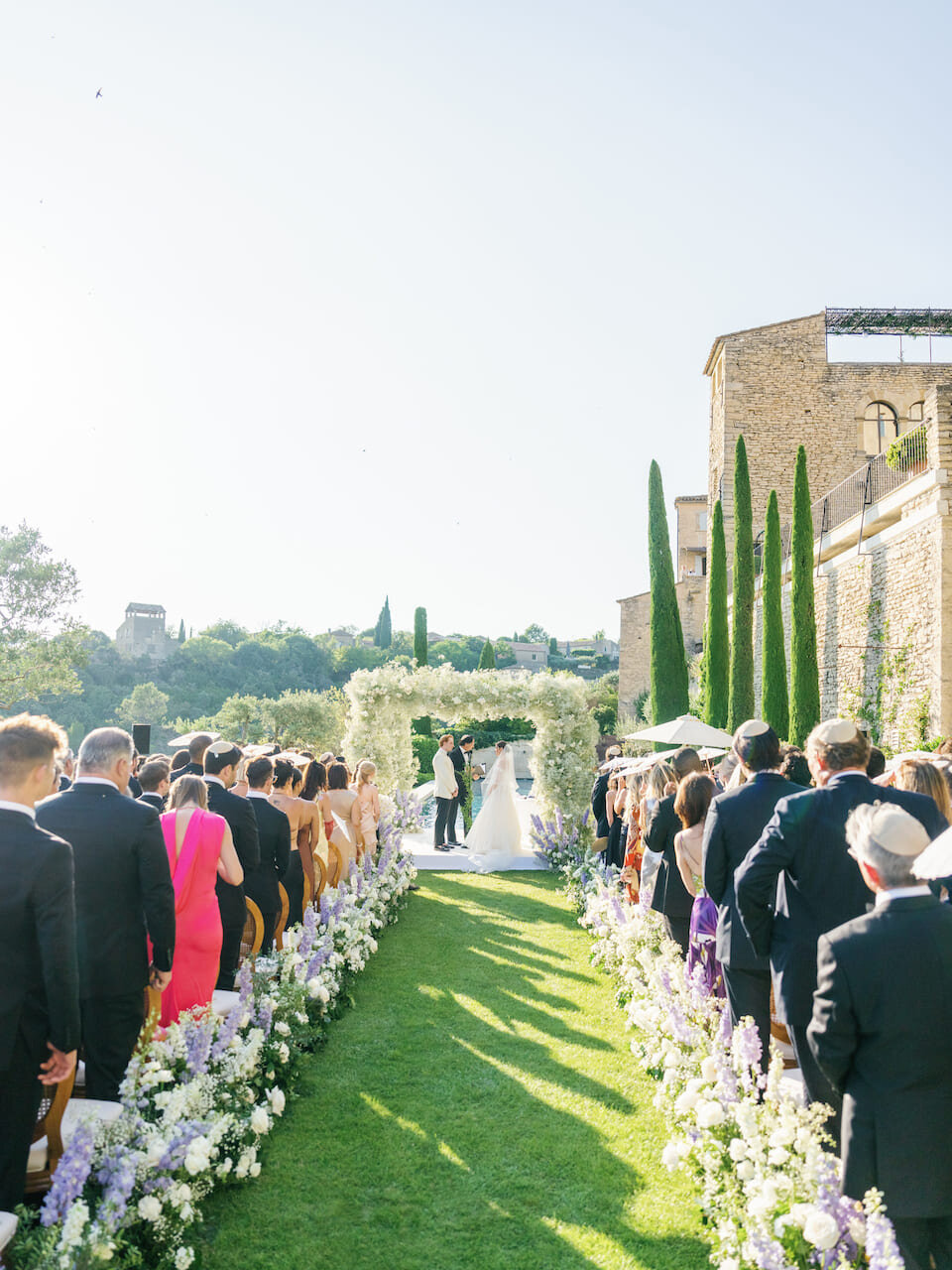Provence-garden-wedding-houppa