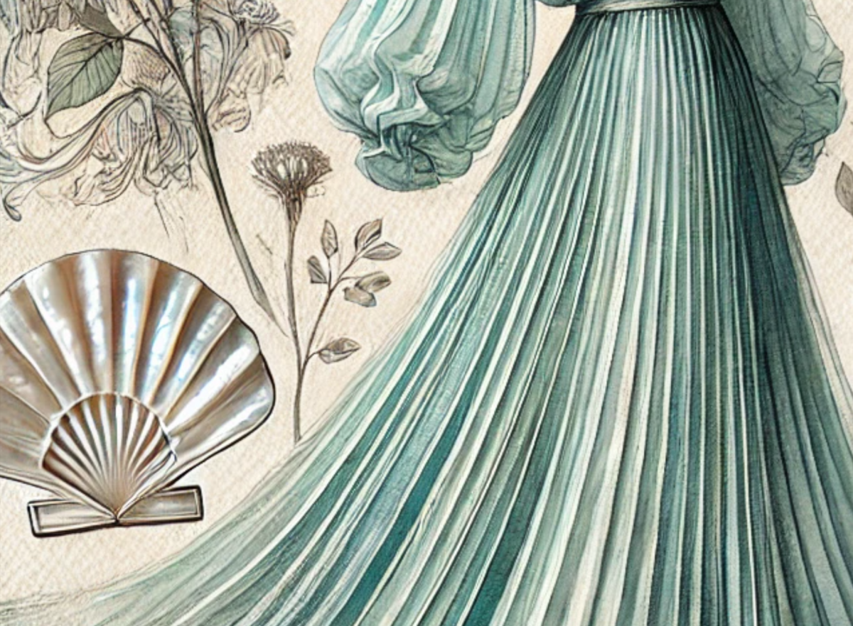 aqua-silk-gown-pearl-seashell