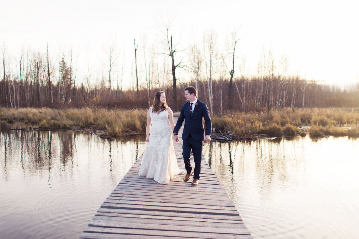 Country wedding in Edmonton Alberta