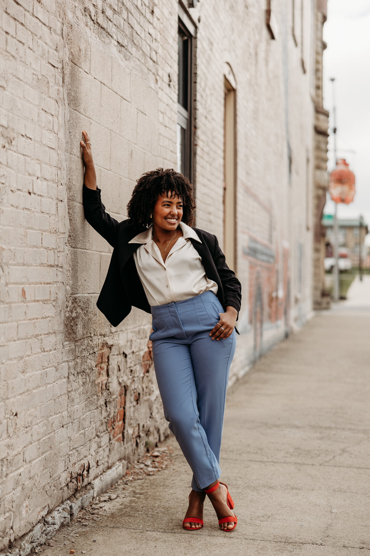downtown senior pics