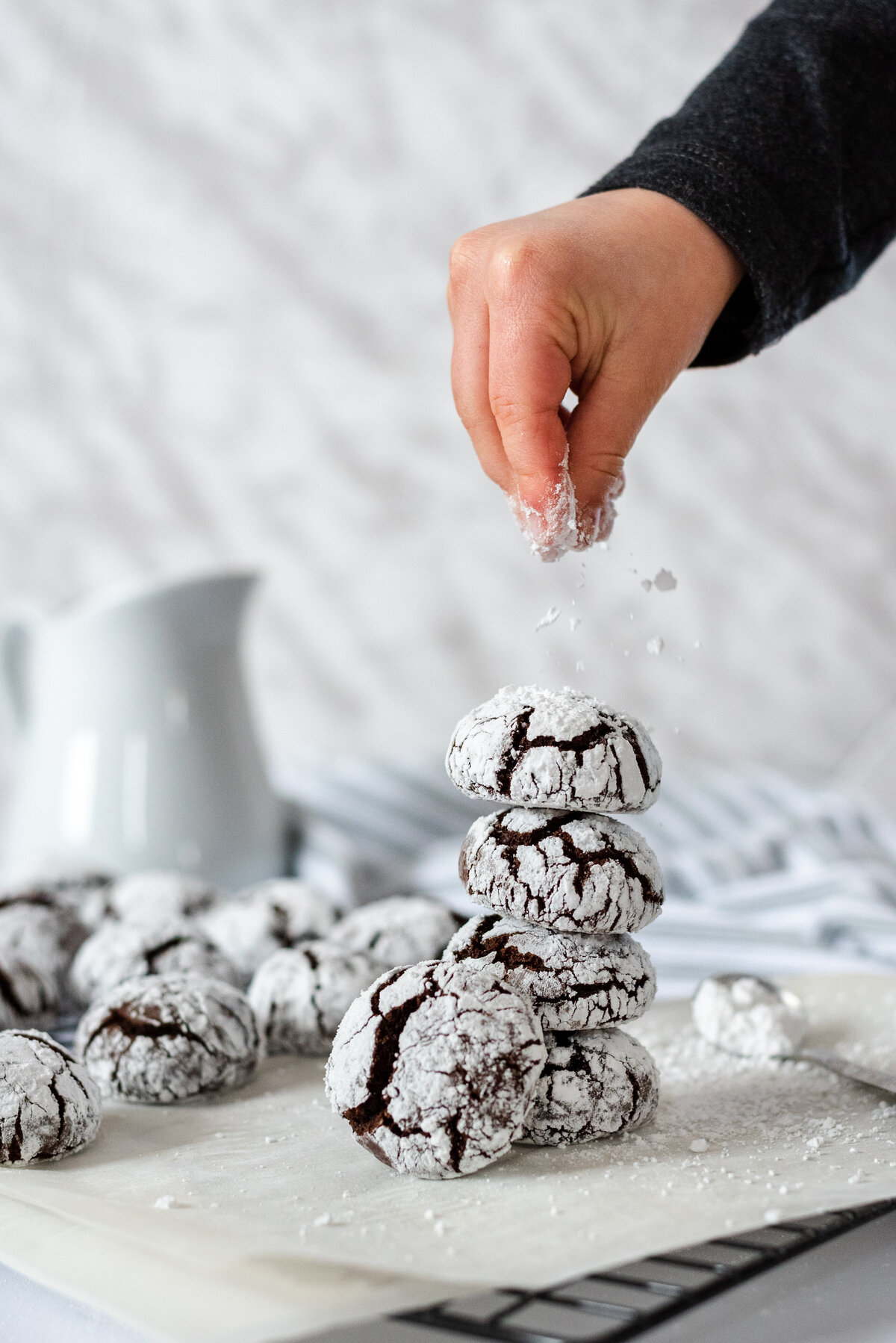 Chocolate crinkle cookies-0847