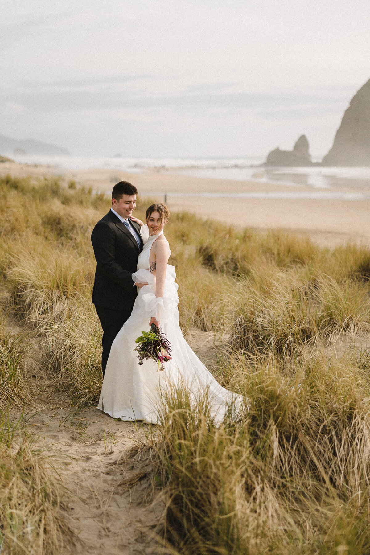 Cannon Beach Elopement Photographer_HK-1