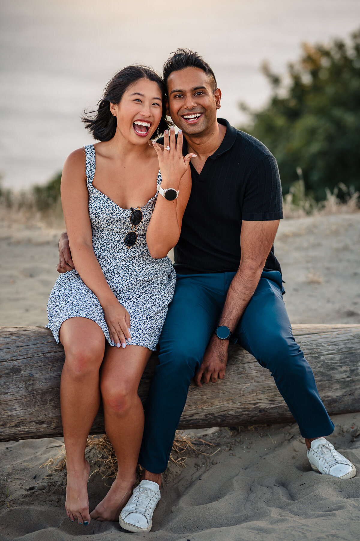 Surprise proposal in Seattle