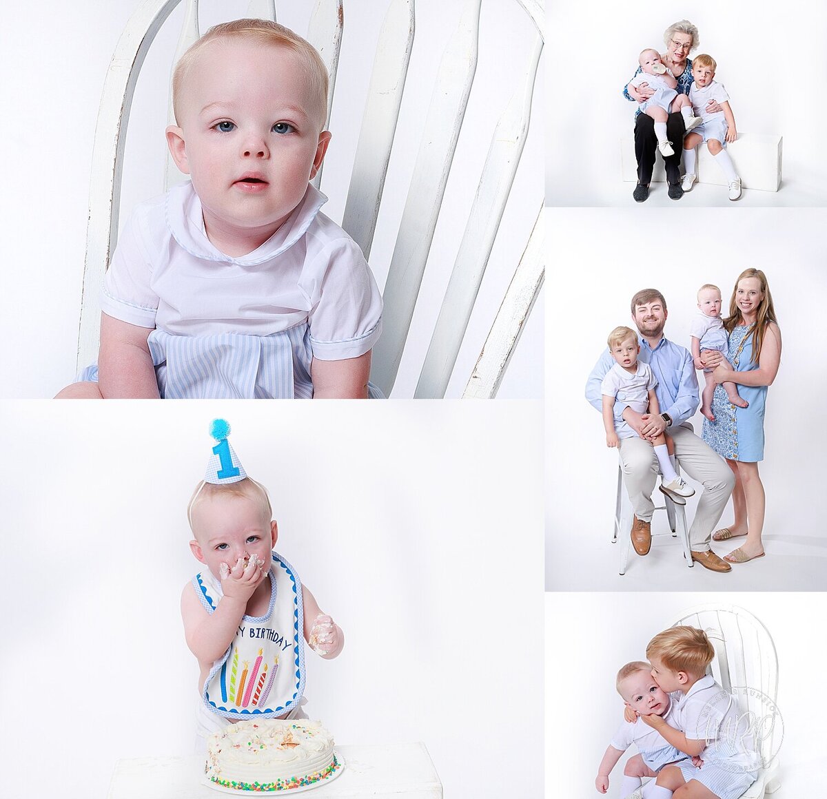 Melanie Runsick Photography Jonesboro AR One Year Cake Smash and Family Photographer 0060