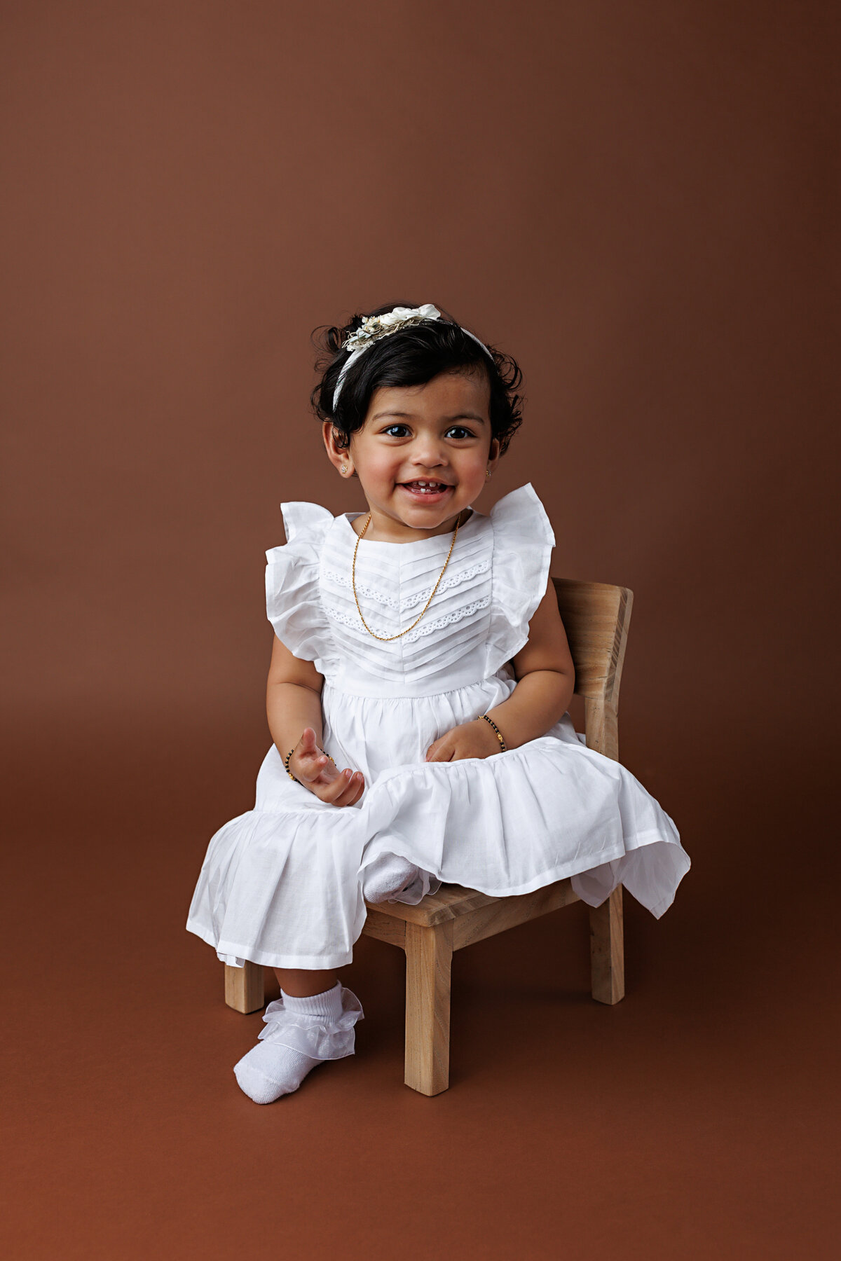 personality portraits children's milestone session at newport news virginia studio