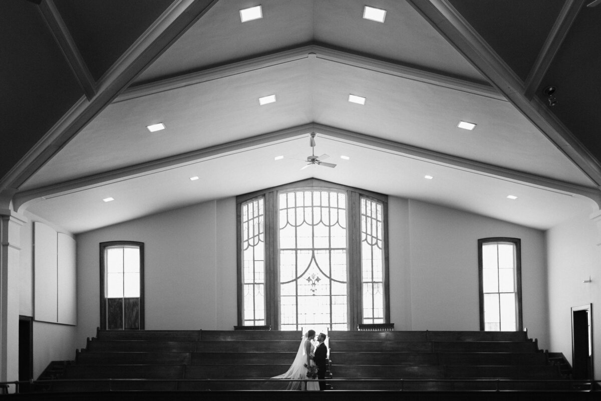 Fort Wayne Indiana Summer Wedding in a Castle Church | Burman Photography-304