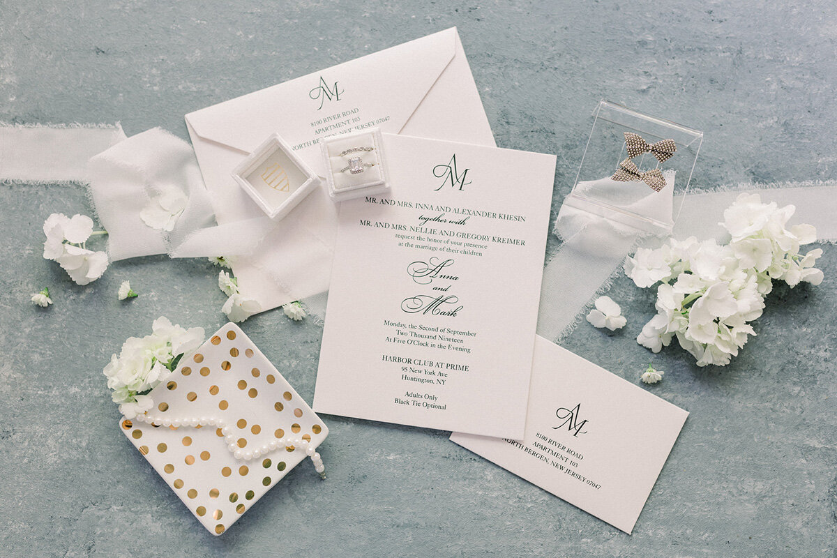 wedding stationery custom invitation suite plume and stone 51