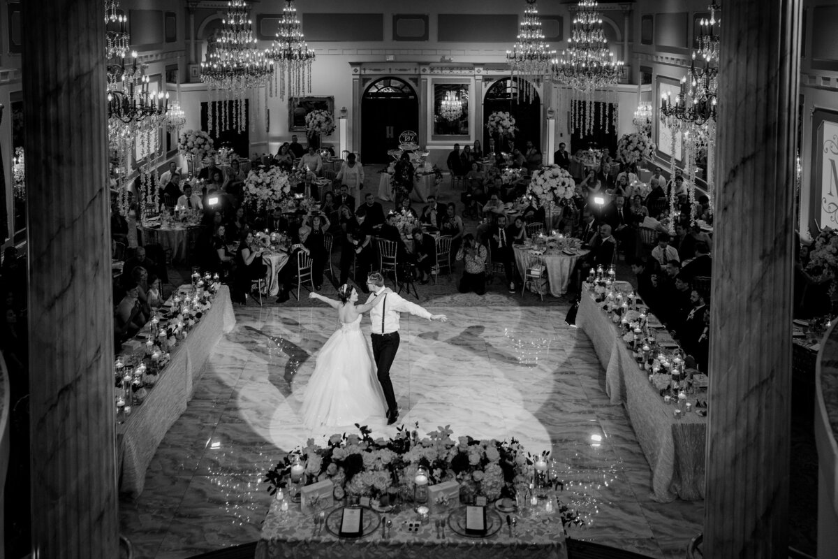 Marie + Tyler Elegant Disney weddings---  20- Reception Grand Marquis Ballroom - 5