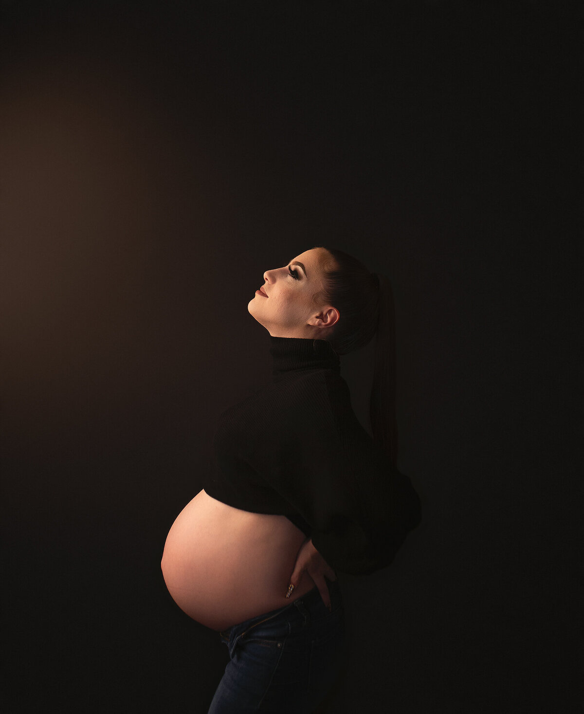 Amarillo Lubbock Maternity Photograher - Studio Maternity 2025 (41)