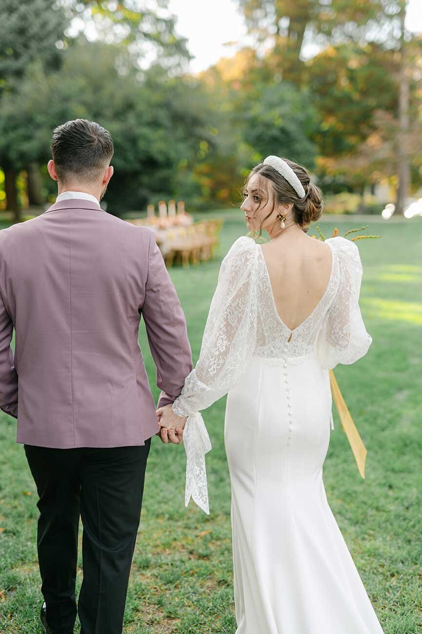 Connecticut Bride in Andi Wedding Dress from love Bird Bridal Shop