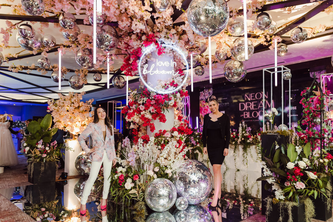 Neon Dream in Bloom Photo Experience at The 2023 WedLuxe Show Toronto photos by Purple Tree Photography8