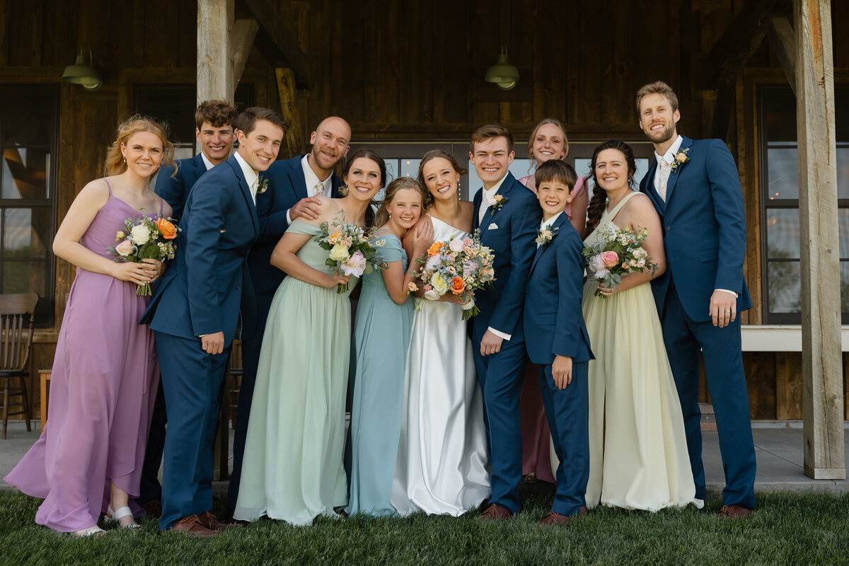 Sydney and Brant's Rustic Midwest Wedding Photography-261