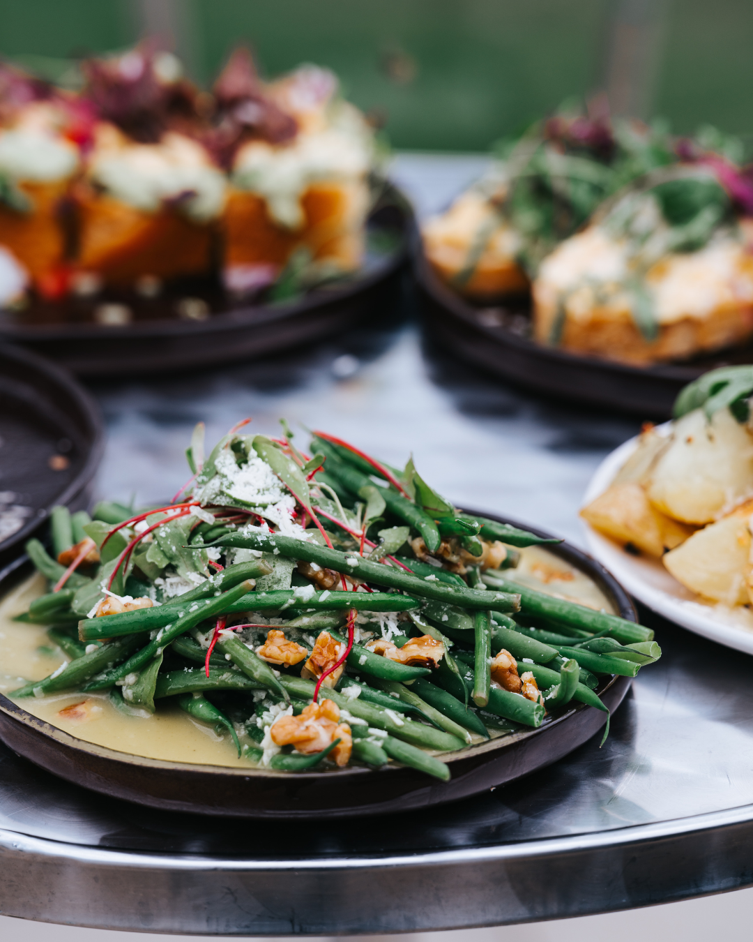 Event food styling and catering setup in London by Nouré & Co