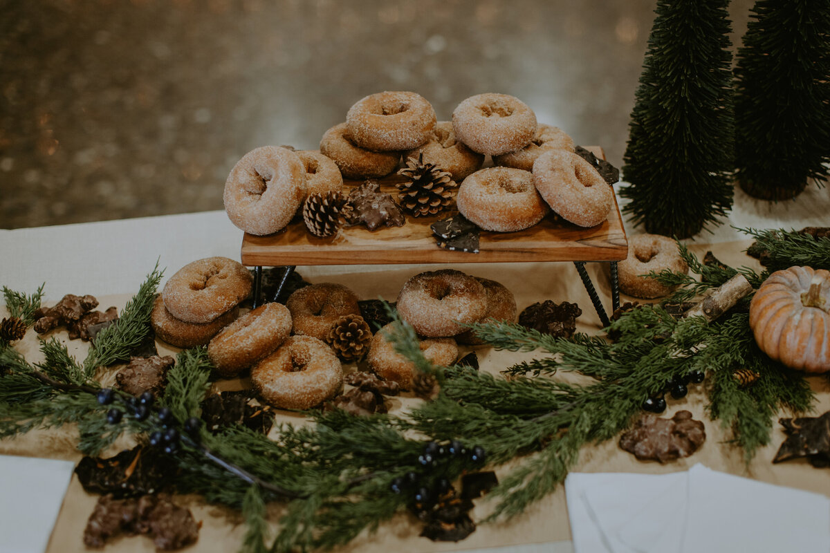Mayes Baby Shower - Risers and greens