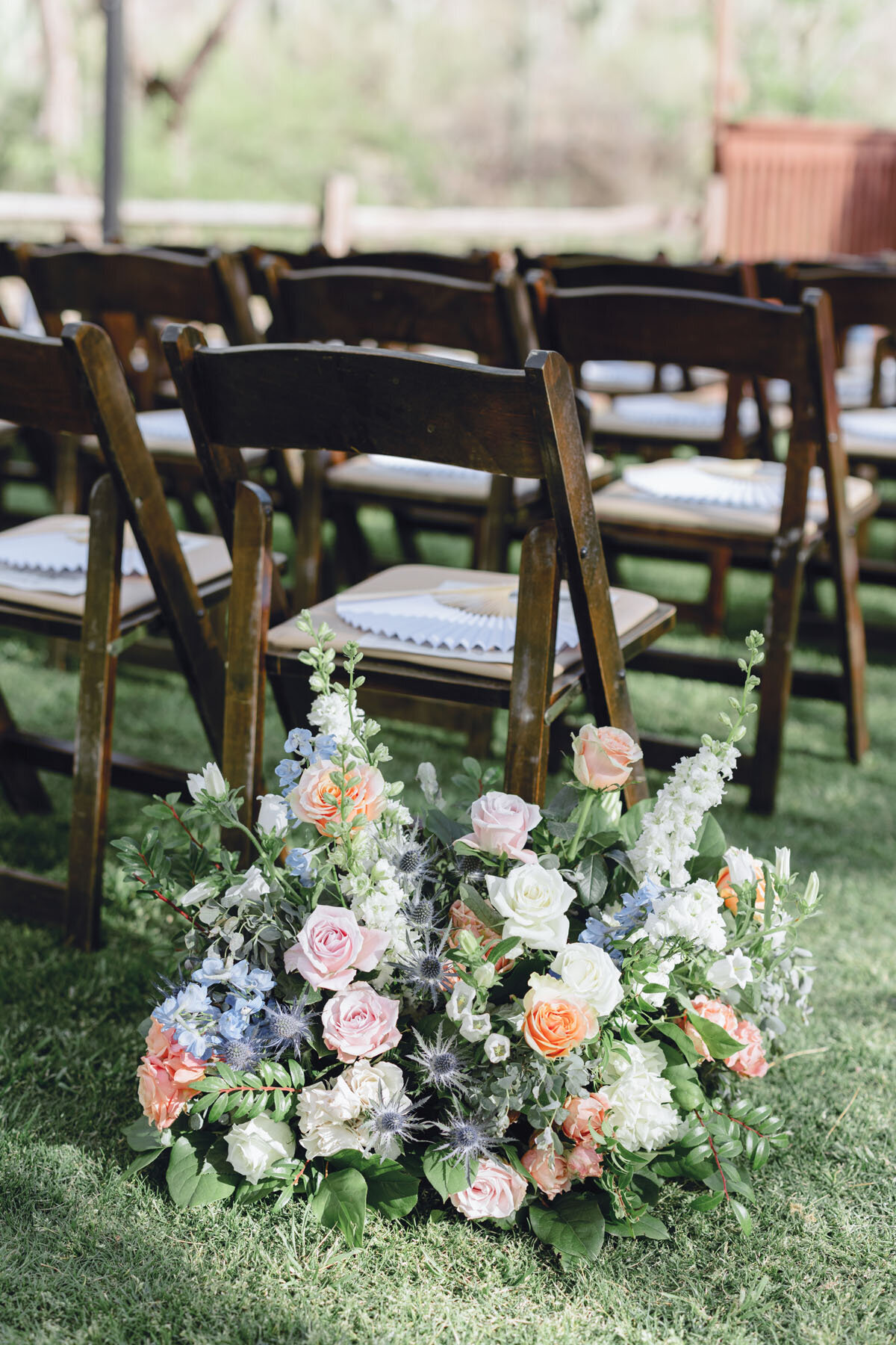 Tanque Verde Ranch Tucson Arizona outdoor wedding photo