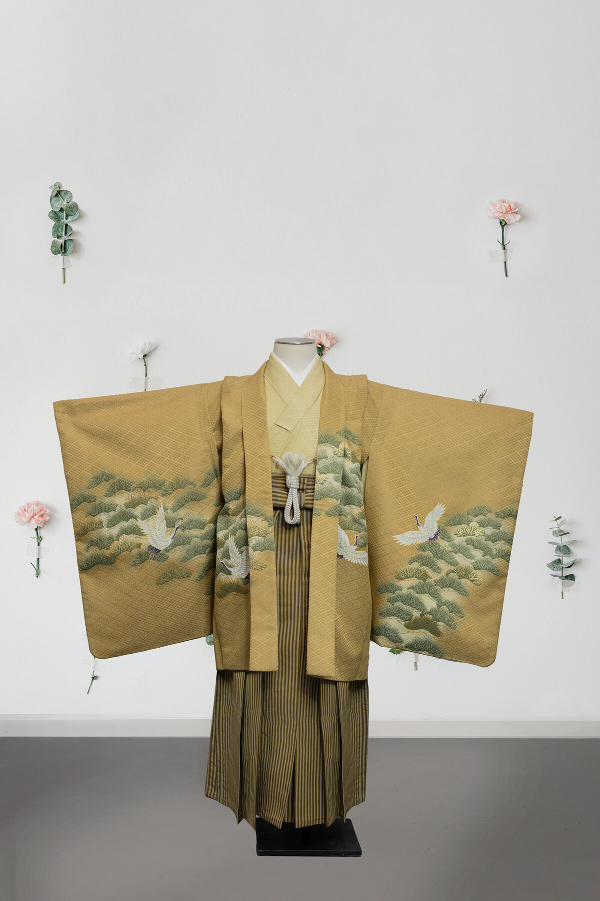 Boy's Gold Matsu and Tsuru