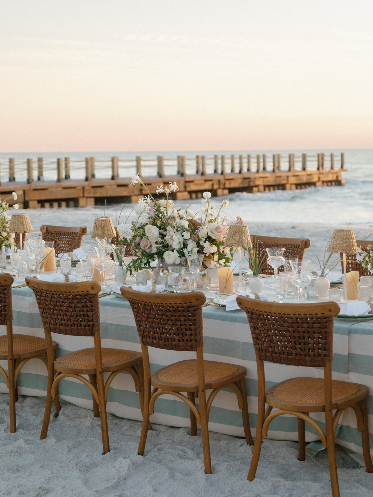 St. Regis x Engaged Magazine - Tablescape - Beach - Longboat Key, Florida - Chrissy O'Neill & Co. - South Florida Wedding Photographer-88