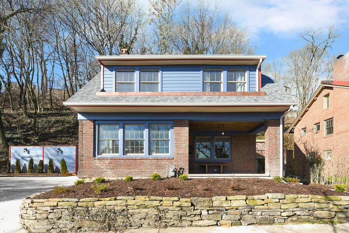 Exterior of property that was homes staged by staged with appeal