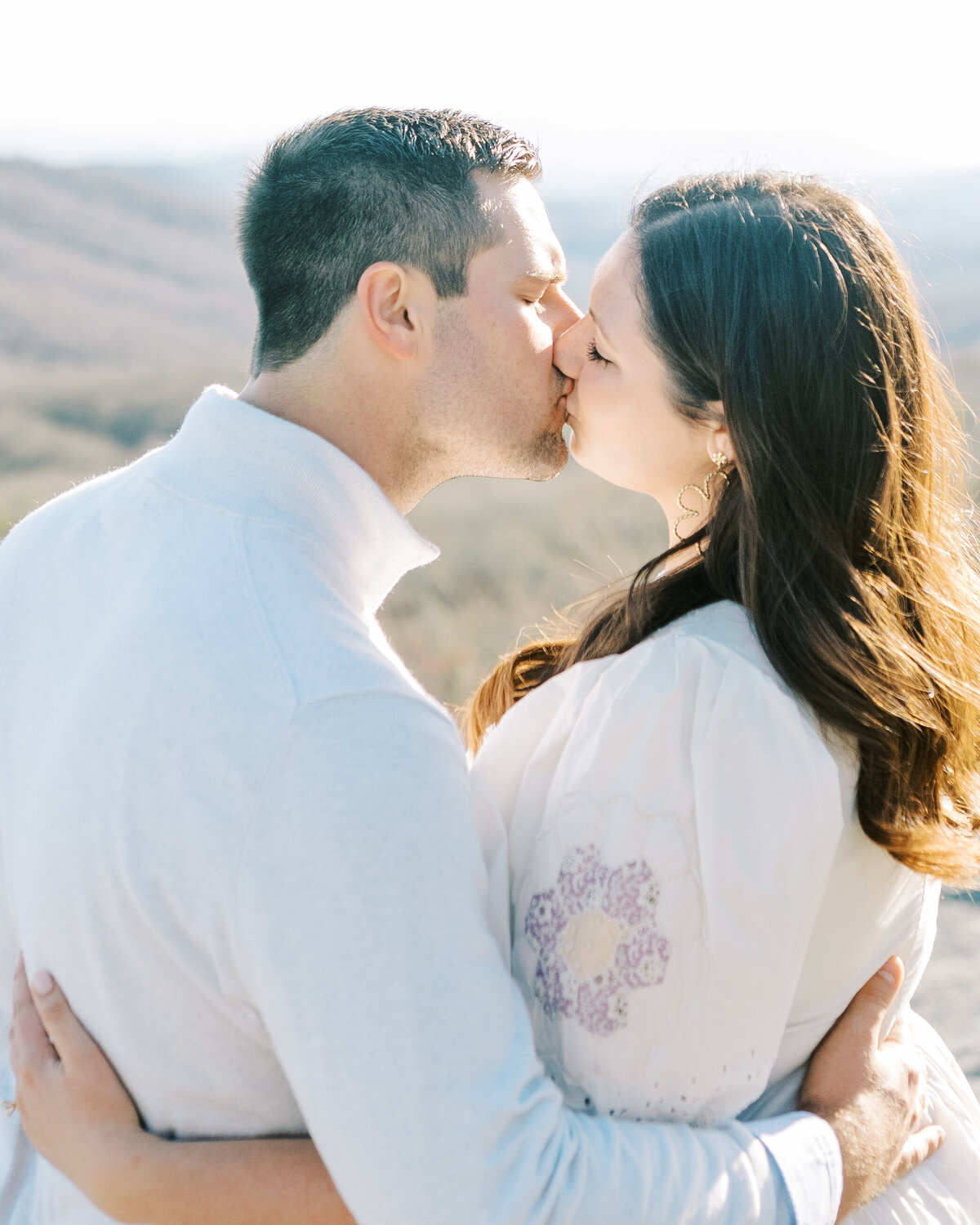 The Fourniers | Grandfather Mountain Engagement-52