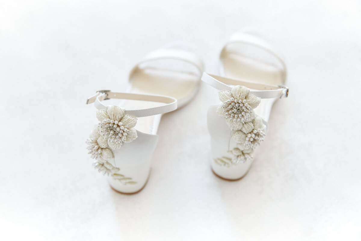 Beaded Bella Belle wedding shoes