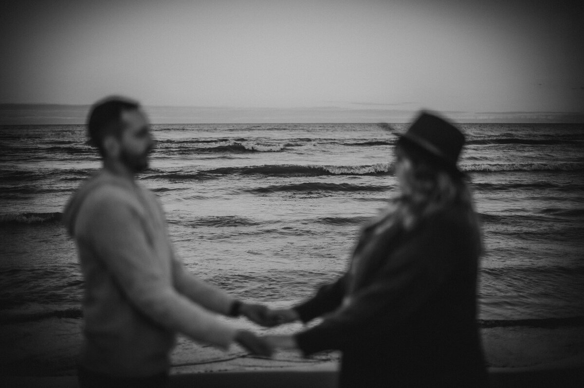 Point Beach engagement session