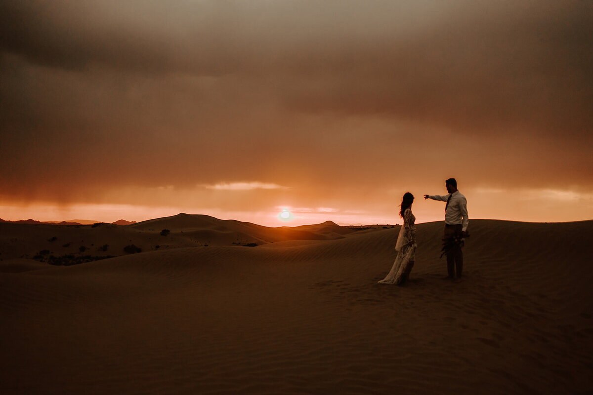desert-elopement-utah-sunset-photo