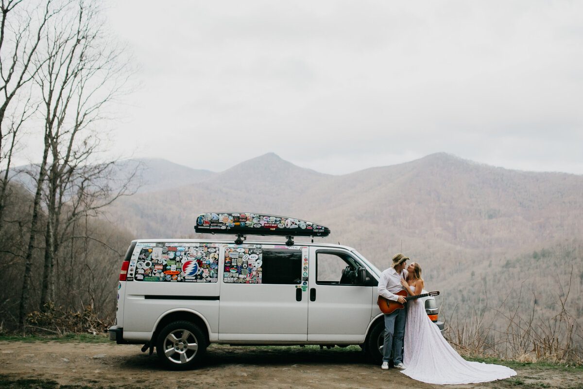 Courage Drew Asheville Elopement by Mycah Bain Photography-143