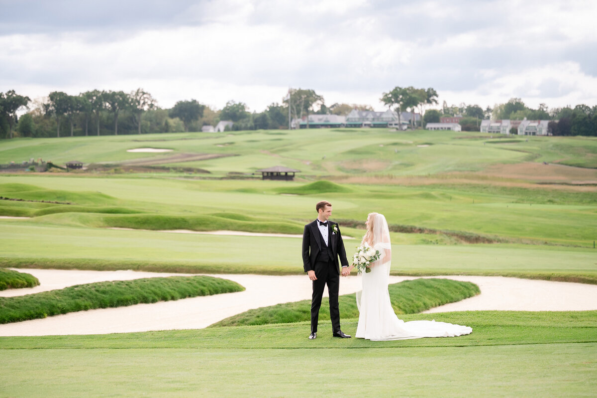 wedding photos from oakmont country club