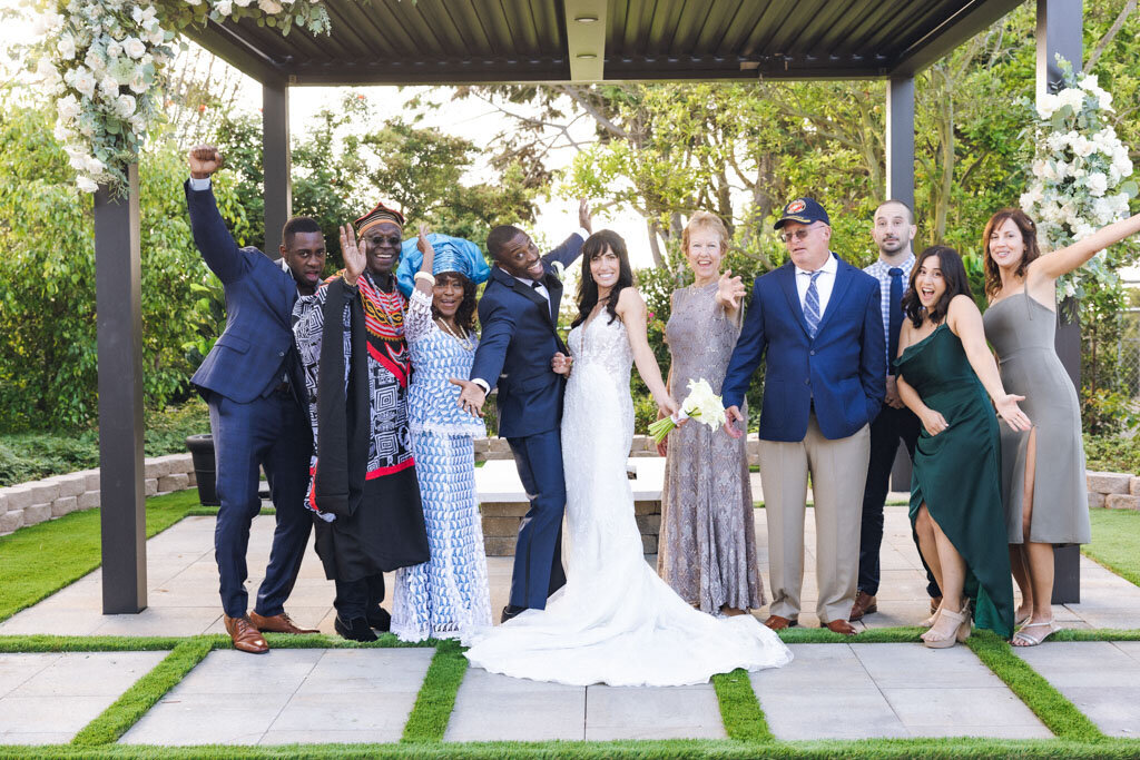 Bride and Groom Families Combined
