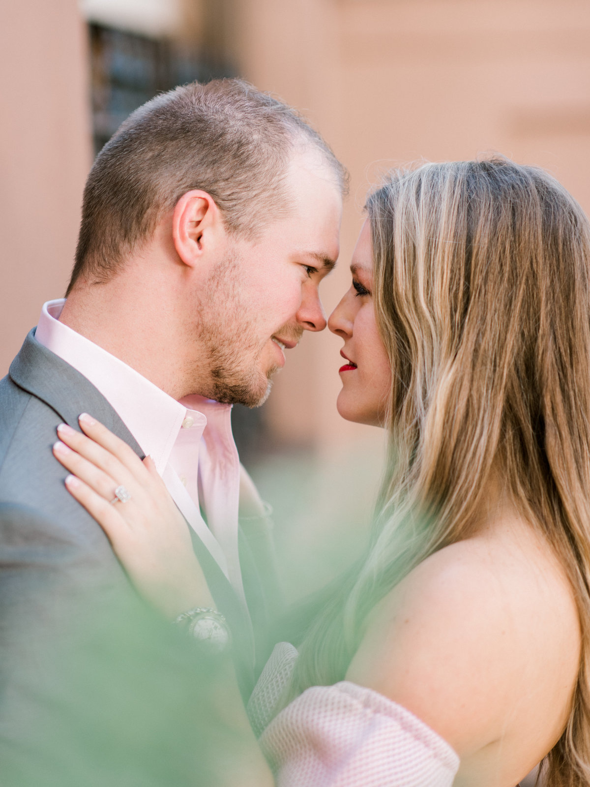 Engagement photos Pulaski square Savannah